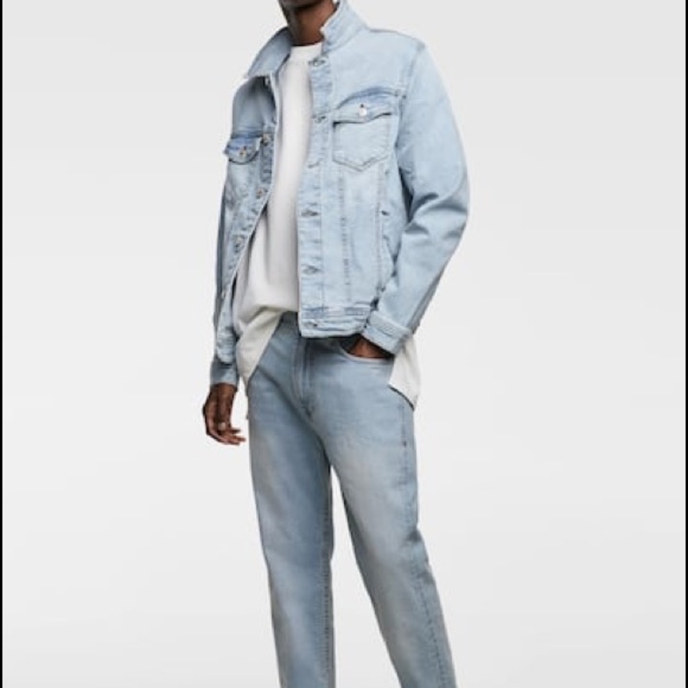 Zara men’s denim jacket